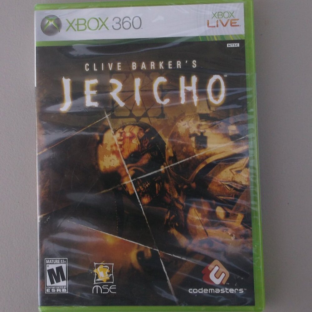 Clive Barker’s Jericho • Xbox 360 • Sealed • Horror FPS • Codemasters
